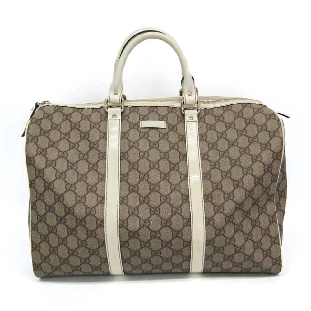 Gucci Joy Boston Bag Gg Coated Canvas #309218G69B